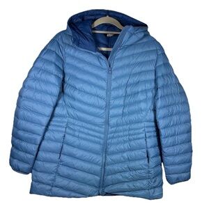 Land’s End Quilted Down Puffer Coat.